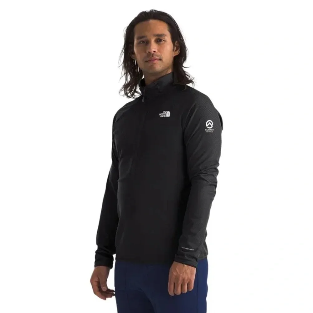 (NWT) The North Face Men's Summit Series FutureFleece 1/2 Zip Pullover - L - Blk - Picture 3 of 10